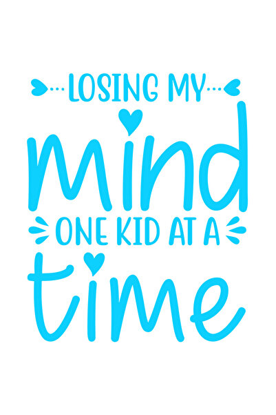 StoryGift Romania Sticker Exterior cu inimioare si mesajul "Imi pierd mintile...