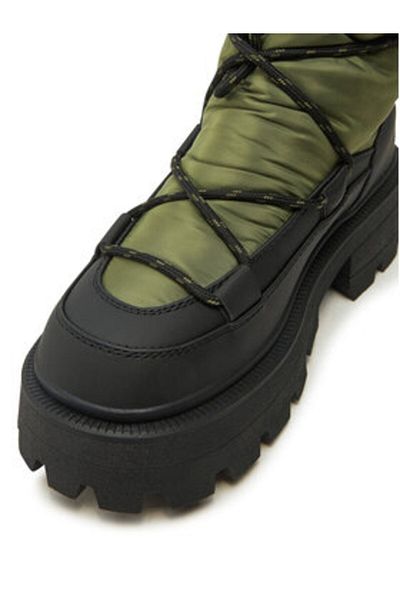 ONLY Shoes ghete de damă până la gleznă 15329809 verzi