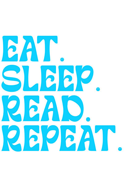 StoryGift Romania Sticker Autocolant 30CM Exterior cu textul "Eat. Sleep. Rea...