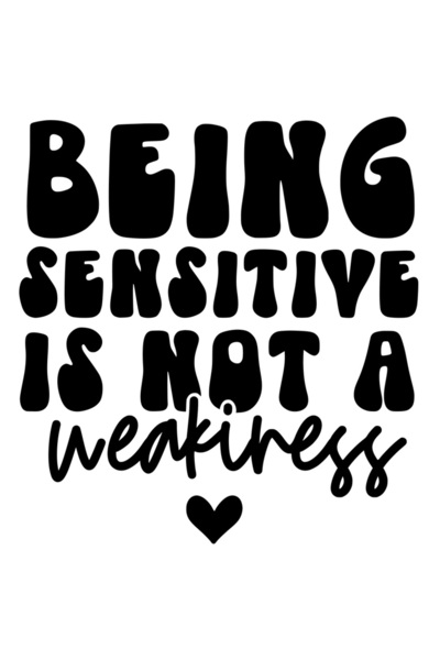 StoryGift Romania Sticker Exterior cu mesajul "Sa fii sensibil nu e o slabici...