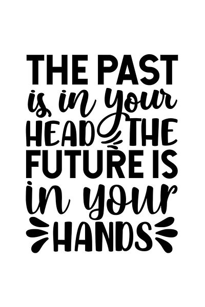 StoryGift Romania Sticker Eticheta 40CM Exterior cu mesaj motivational in limba engleza care te indeamna sa iei