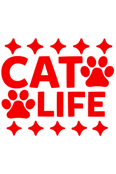 StoryGift Romania Sticker Autocolant 30CM Exterior cu labute pentru iubitorii...