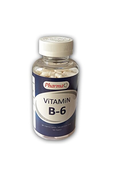 Pharmaq صيدلية Q فيتامين ب6 180 كبسولة