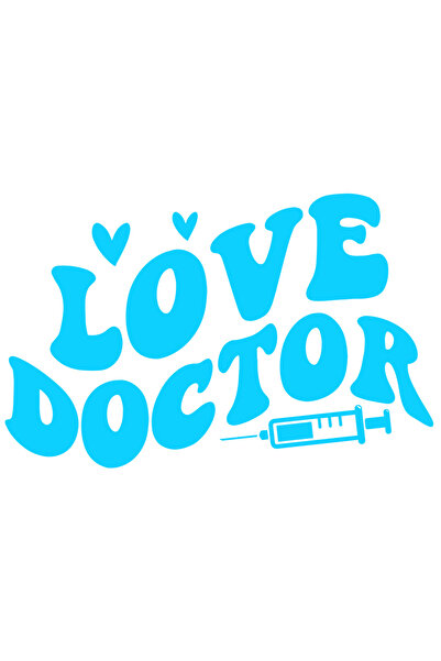 StoryGift Romania Sticker Autocolant 70CM Exterior cu inimioare si seringa cu...