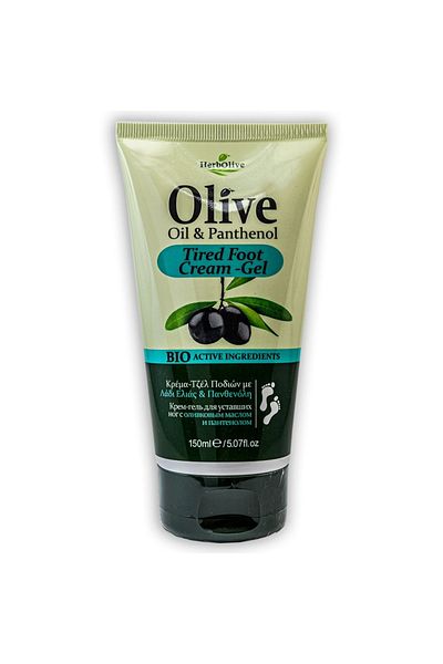 Herbolive Gel cu pantenol pentru picioare obosite 98% natural 150 ml