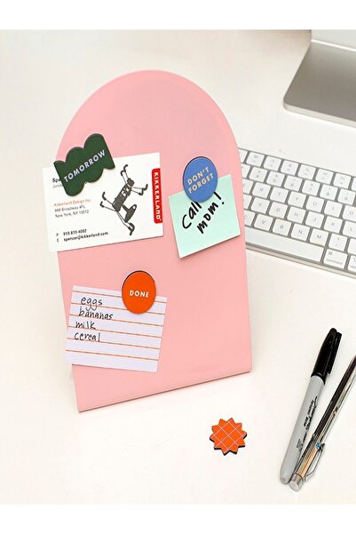 Kikkerland Inkerie Pembe Manyetik Not Panosu