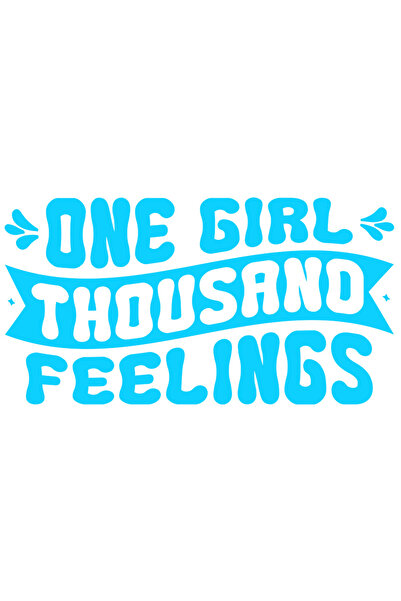 StoryGift Romania Sticker Autocolant 70CM Exterior pentru fete cu mesajul "On...