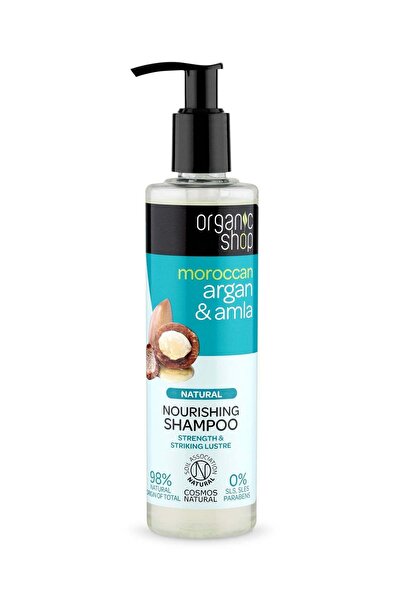 organic shop شامبو الأرغان والأملا 280 مل