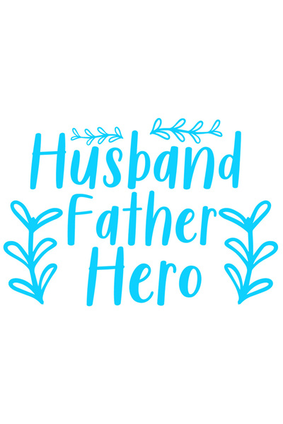 StoryGift Romania Sticker Adeziv 90CM Exterior cu textul "Husband, father, he...