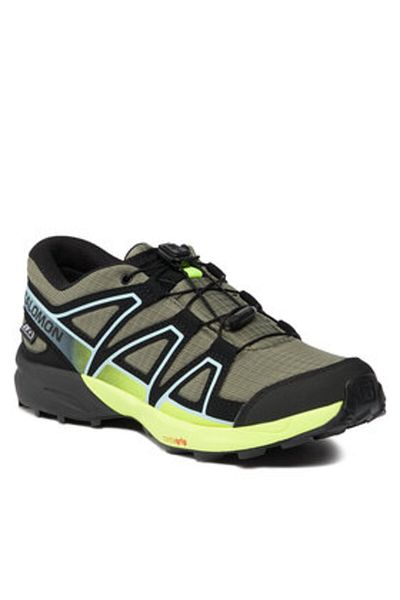 Salomon Pantofi de alergare Salomon pentru băieți L47278900 verde