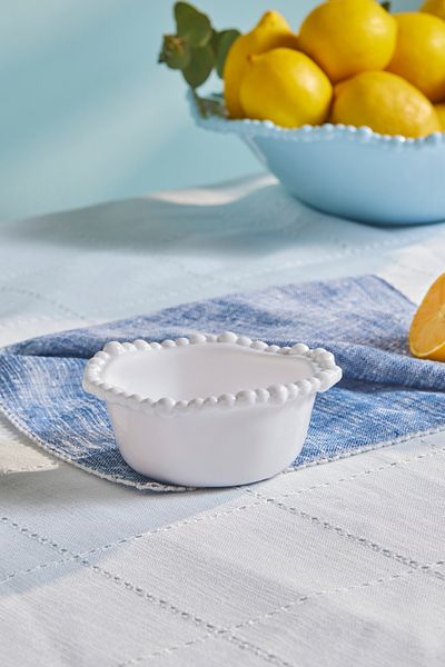 Karaca Perla Melamine Snack Bowl 13 cm White