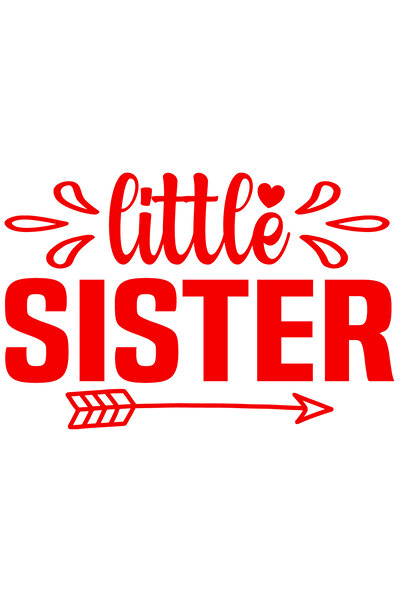 StoryGift Romania Sticker Exterior pentru o sora mai mica iubita si cuminte c...