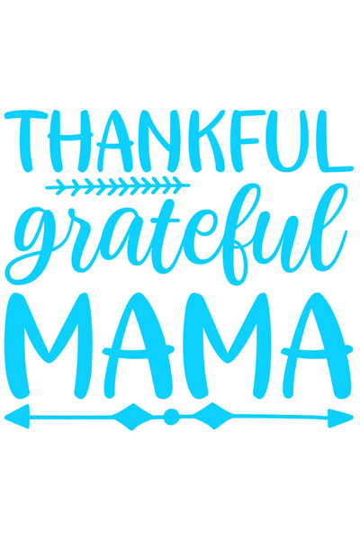 StoryGift Romania Sticker Autocolant 70CM Exterior cu mesajul "Thankful, grat...