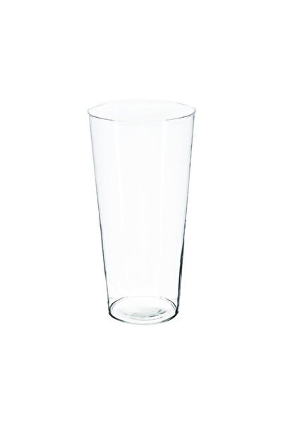 Atmosphera Contemporary Design High Quality Conical Shaped Glass Vase 30 x 14...