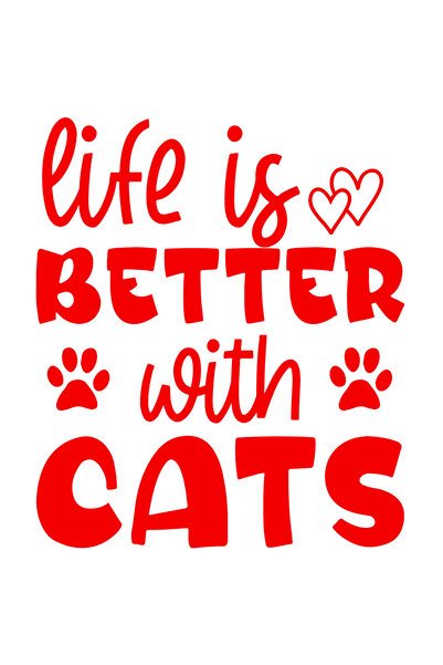 StoryGift Romania Sticker Eticheta 40CM Exterior pentru iubitorii de pisici c...