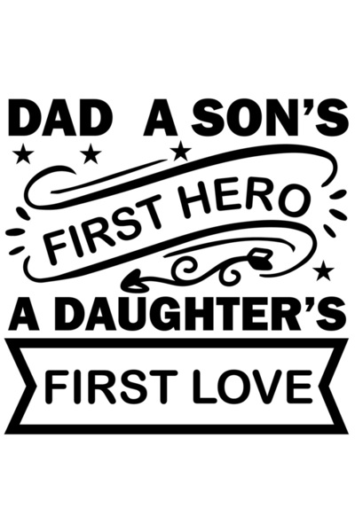 StoryGift Romania Sticker Autocolant 30CM Exterior pentru un tata care este erou pentru fiul lui si prima iubire