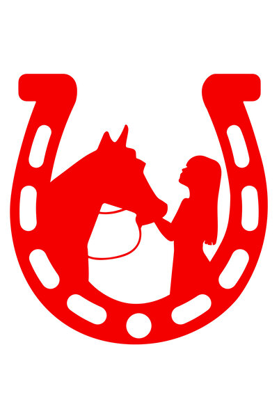 StoryGift Romania Sticker Eticheta 50CM Exterior pentru iubitoarele de cai - ...