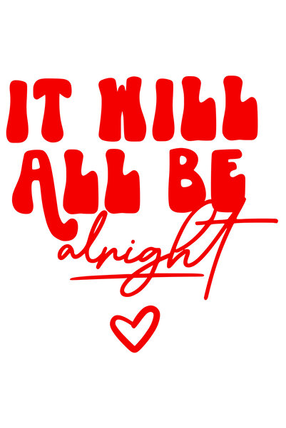 StoryGift Romania Sticker Adeziv 90CM Exterior cu inimioara si textul "It wil...