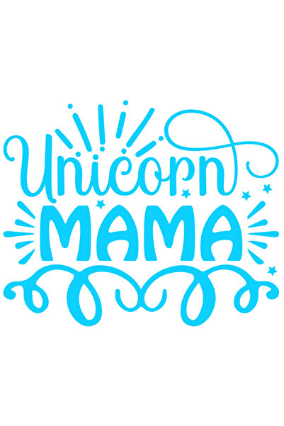 StoryGift Romania Sticker Autocolant 70CM Exterior pentru o mama de unicorni ...