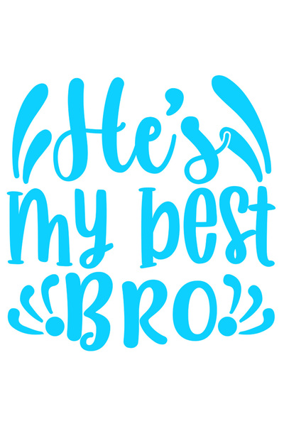 StoryGift Romania Sticker Eticheta 40CM Exterior pentru cel mai bun frate car...