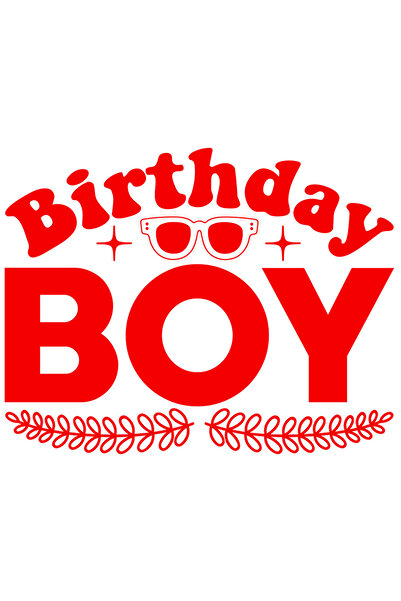 StoryGift Romania Sticker Adeziv 90CM Exterior pentru un baietel care isi serbeaza ziua de nastere cu mesaj in e