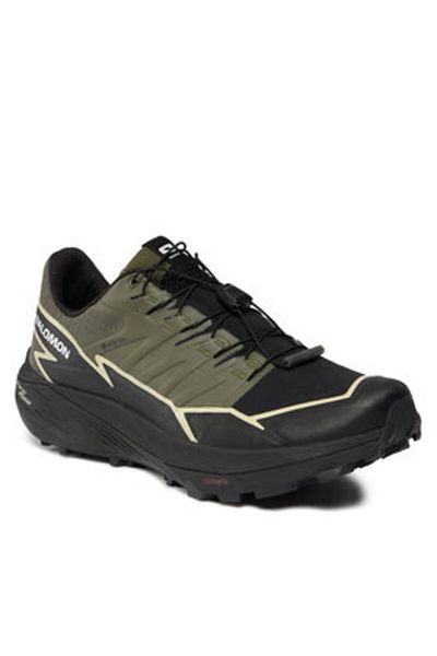 Salomon Pantofi de alergare pentru bărbați Thundercross Gore-Tex - verde