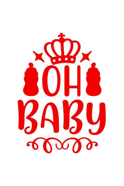 StoryGift Romania Sticker Eticheta 50CM Exterior cu textul in engleza "Oh, ba...