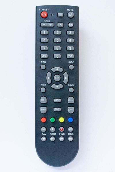 OEM Remote control for Irdeto Dcd4414 Kaon R red