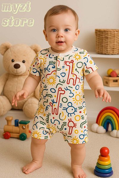 MYZİ STORE Newborn Baby Jumpsuit