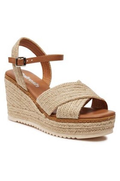 Refresh espadrile de damă 171543 naturale