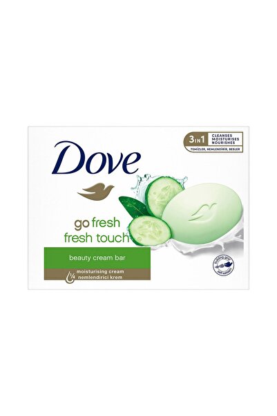 Dove Beauty Cream Bar Fresh Touch Moisturizing Effective 90 g 4 Pcs