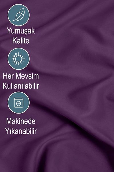 TeksNil Home 100% Microfiber Economical Combed Cotton Fitted Sheet Full Edge