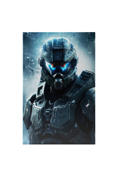StoryGift Romania Tablou Canvas: Portretul Lui Master Chief Din Jocul Halo - ...