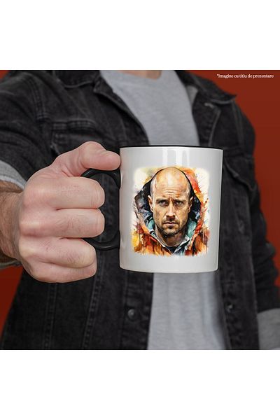 StoryGift Romania Mug With Jesse Pinkman, Breaking Bad, Famous TV Series, Character, Multicolor 330, With ,STG