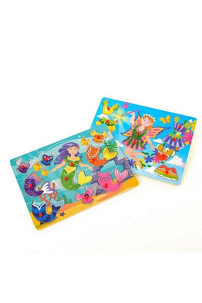 Skygo Mermaid Puzzle with Wooden Holder