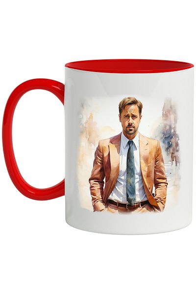StoryGift Romania Mug With Jake Gyllenhaal, Celebrity, Actor, Movies, Star, Multicolor 330 ml, C, With, STG.