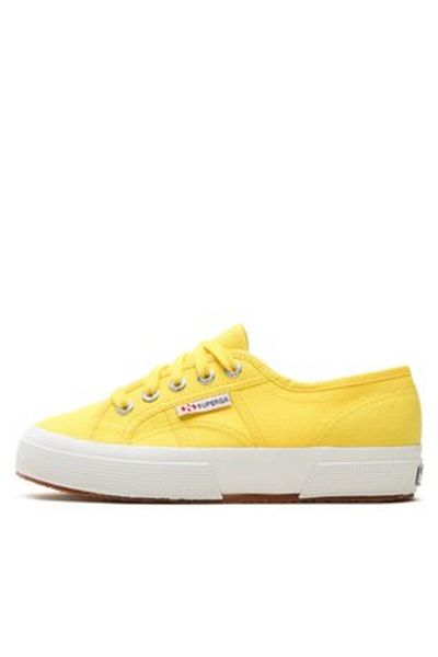 Superga women's sneakers S000010 yellow