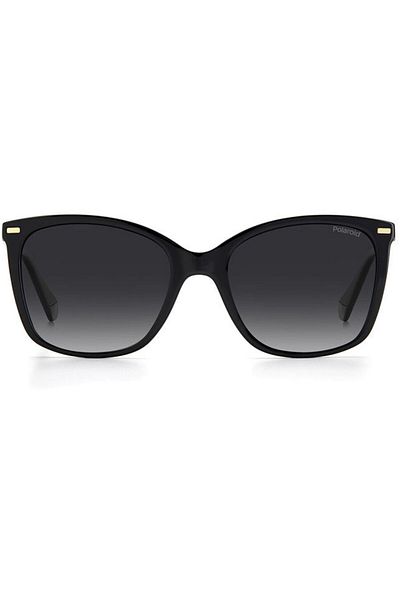Polaroid Ochelari de soare polarizați pentru femei Polaroid PLD 4108/S 807/WJ, Plastic, Negru, 55 mm