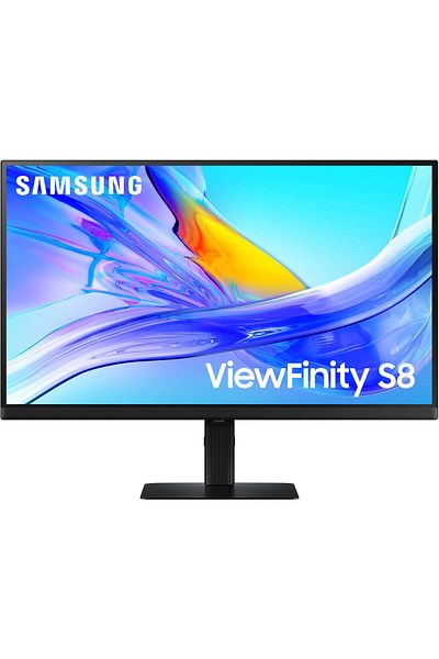 Samsung 32" ViewFinity S8 UHD Monitor, VA Panel, 4K (3840x2160) Resolution, HDR10, 60Hz Refresh