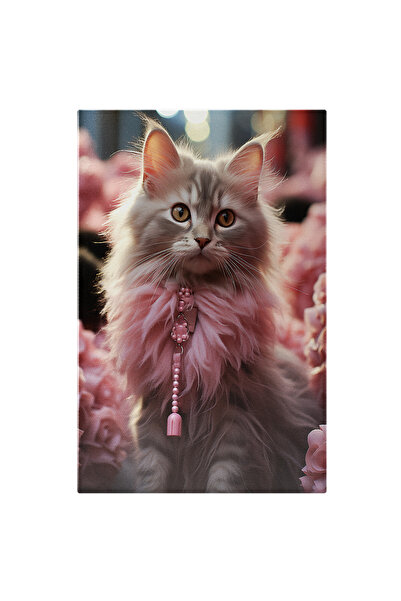 StoryGift Romania Tablou Canvas: Eleganta Animala,cu Elemente Si Accesorii Ro...