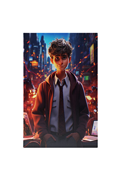 StoryGift Romania Tablou Canvas: Adolescent It, Controlează Orașul- Artă Digi...