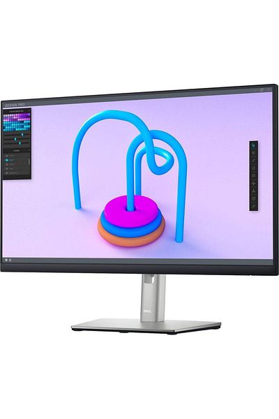 Dell 24" USB-C Hub Monitor, IPS Panel, Full HD (1920x1080) Resolution, 60Hz Refresh Rate, 5ms