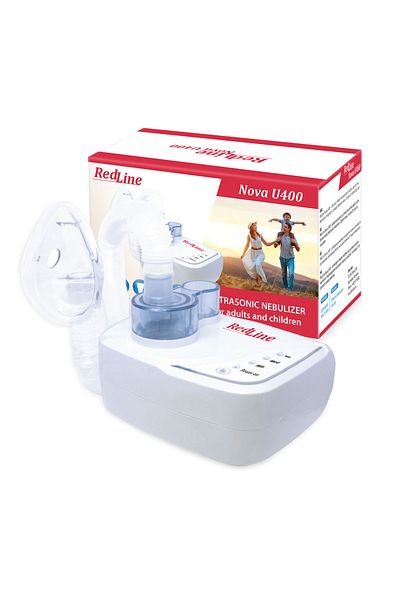 Redline Nova U400 Ultrasonic Aerosol Device, 3 Nebulization Modes, For Adults And Children