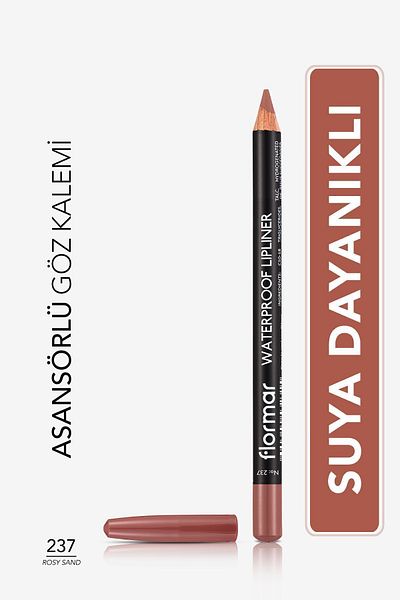 Flormar Waterproof Lip Leri - No:237 Rozy Sand 1.14g
