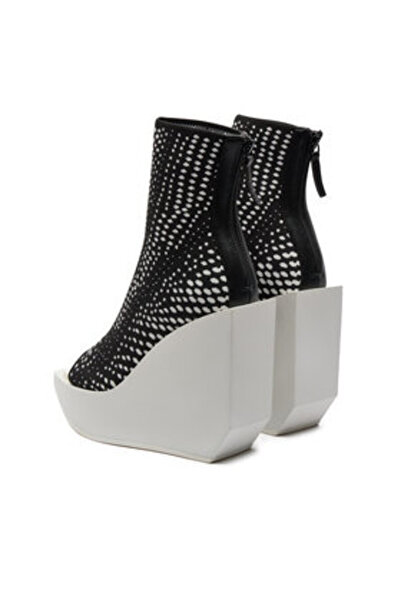 United Nude ghete de damă până la gleznă 10850510117 negre