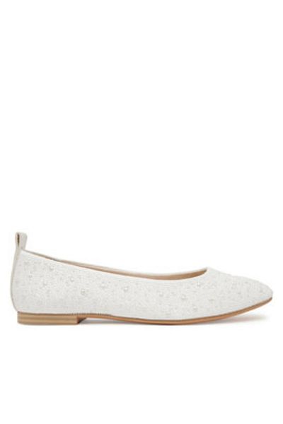 Tamaris balerini de damă 1-22113-44 albi