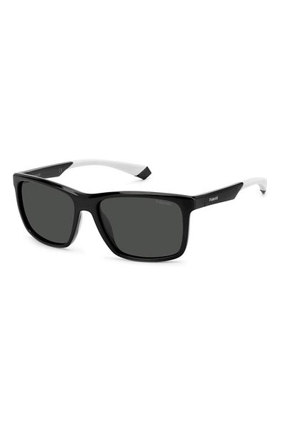 Polaroid Ochelari de soare polarizați pentru bărbați Pld 7043/s 08a/m9, plastic, negru, 57 mm