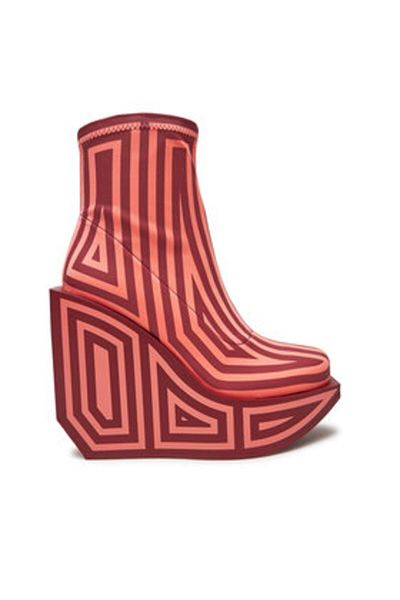 United Nude women's ankle boots 1087983182 red