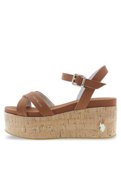 U.S. Polo Assn. Sandale de damă US Polo Assn LOREN002 maro