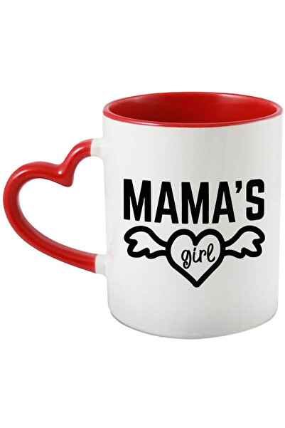 StoryGift Romania Cana Cu Inimioara Si Textul "mama's Girl" - Fata Mamei Fiic...